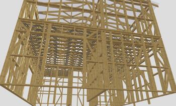 #casaHAY -  casă pe structură din lemn#casaHAY -  casă pe structură din lemn, lateral